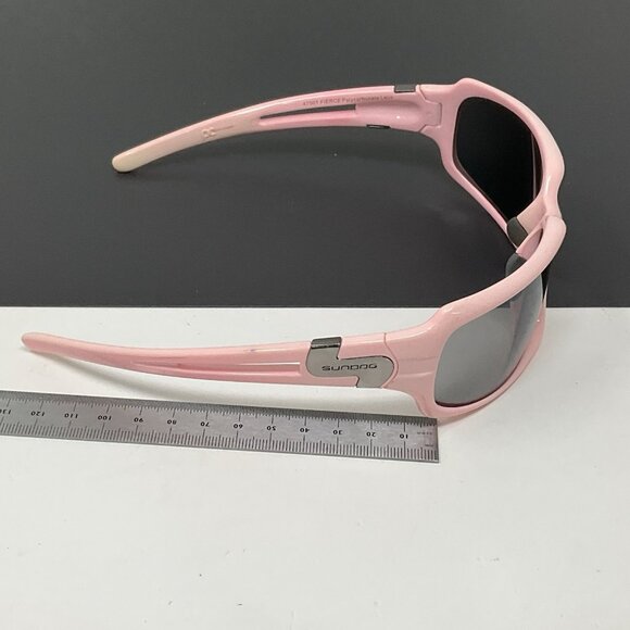 Sundog Sunglass Paula Creamer  Ultra Flex  TR 90 Pink Frame  GOLF Some Scratches